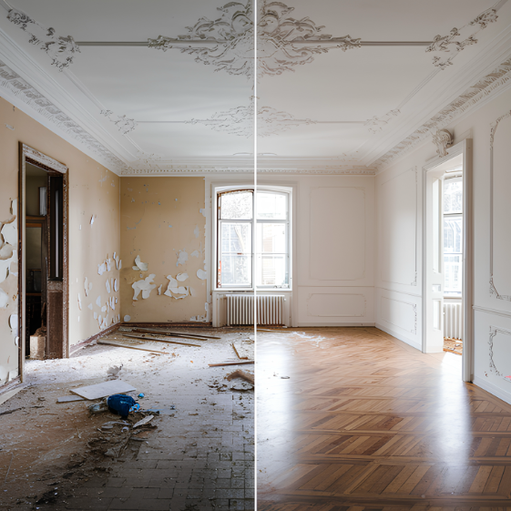 Restoration Professionals at Work